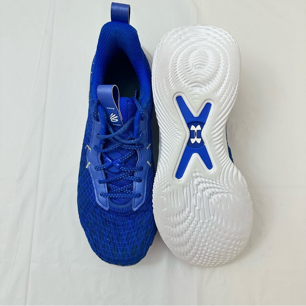 Steph Curry Under Armour Blue Athletic Shoes M11/W12.5 - Picture 9 of 11